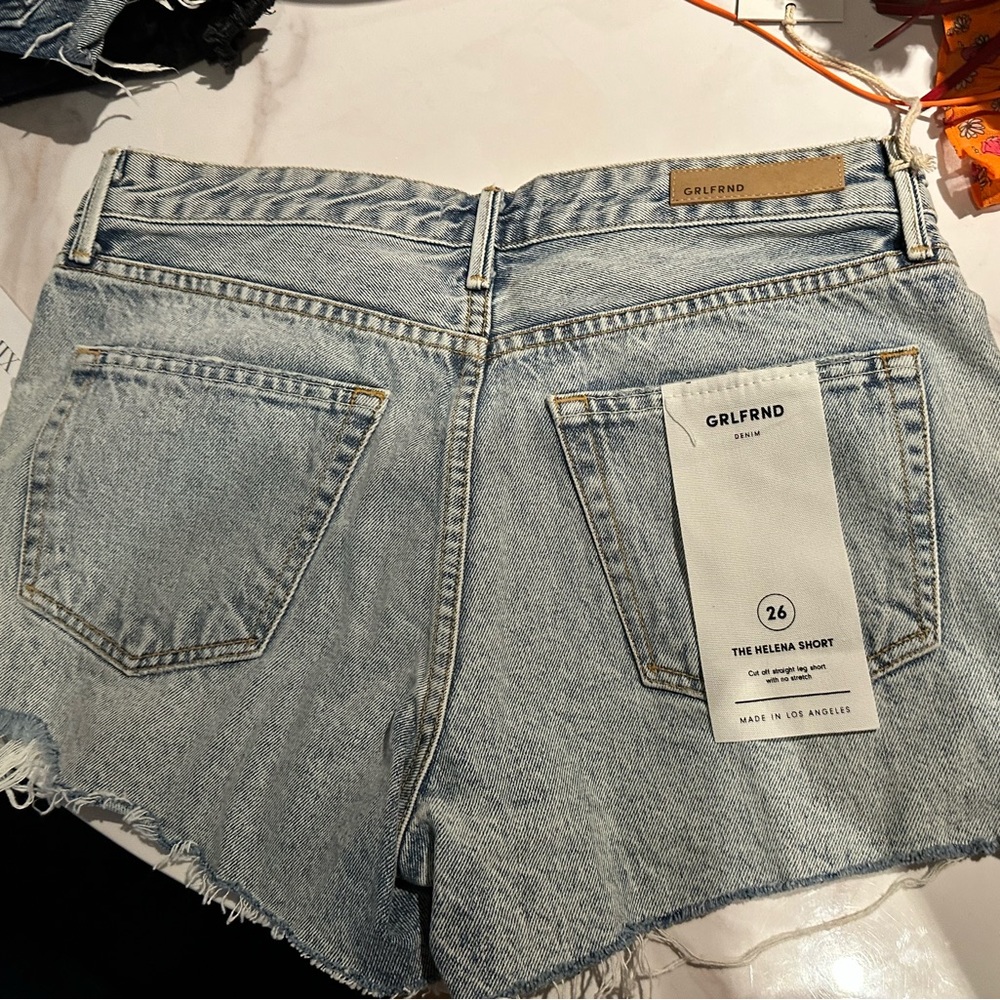 Grlfrnd denim Helena shorts